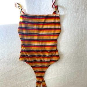 Striped Bodysuit